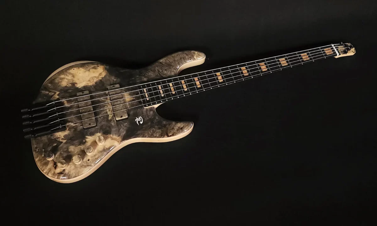Myra headless 5C buckeye burl top